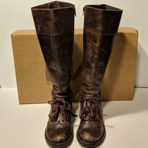 Matisse "Cobb" Wingtip Fringe Riding Boot